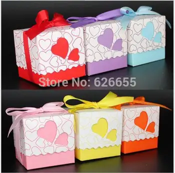 100 pcs/lot Casamento Candy box/Bombonera/candy jar, candy packaging/wedding gift/cart/chocolate box, heart bonbonniere 7 color
100 pcs/lot Casamento Candy box/Bombonera/candy jar, candy packaging/wedding gift/cart/chocolate box, heart bonbonniere 7 color