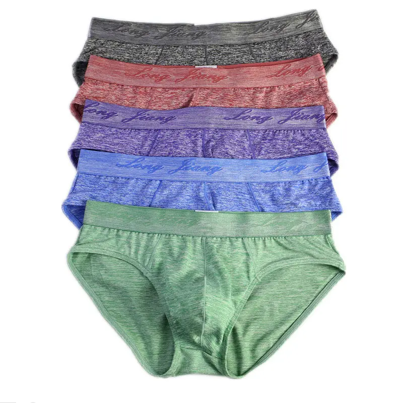5Pcs/Pack Men's Underwear Briefs Wholesale Multi-color Mens Bulge Pouch Panties Sexy Mid-waist Underpants Breathable Male Briefs
5Pcs/Pack Men's Underwear Briefs Wholesale Multi-color Mens Bulge Pouch Panties Sexy Mid-waist Underpants Breathable Male Briefs