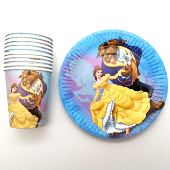 60PCS Beauty Beast Theme Paper Plates Cups Birthday Party Decoration Happy Baby Shower Girls Favors for 30 People Tableware Set
60PCS Beauty Beast Theme Paper Plates Cups Birthday Party Decoration Happy Baby Shower Girls Favors for 30 People Tableware Set