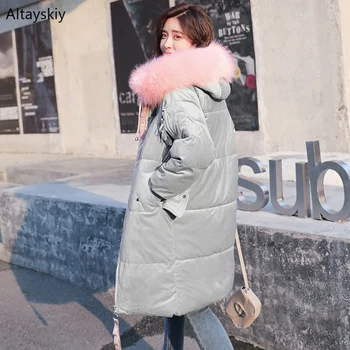 Parkas Women Soft Ladies Simple All-match High Quality Warm Winter Thicker Solid Hooded Womens Korean Style Outwear Coat Trendy
Parkas Women Soft Ladies Simple All-match High Quality Warm Winter Thicker Solid Hooded Womens Korean Style Outwear Coat Trendy