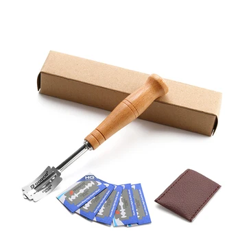 1 Set Bread Bakers Slashing Tool - Dough Making Slasher Tools Baking Sourdough Bread Starter Scoring Curved Knife Razor Cutter 
1 Set Bread Bakers Slashing Tool - Dough Making Slasher Tools Baking Sourdough Bread Starter Scoring Curved Knife Razor Cutter