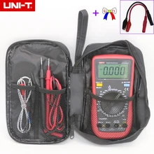 UNI-T Digital Multimeter UT890C+True AC DC RMS with 100mF Capacity High-Precision Frequency Temperature Measurement & black bag
UNI-T Digital Multimeter UT890C+True AC DC RMS with 100mF Capacity High-Precision Frequency Temperature Measurement & black bag