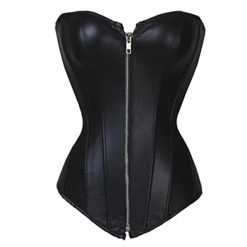 Women Black PU Leather Corset Body Shapers Overbust S M L XL XXL Bustiers Female Clothing Underwear Lingerie
Women Black PU Leather Corset Body Shapers Overbust S M L XL XXL Bustiers Female Clothing Underwear Lingerie
