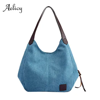 Aelicy Women's Canvas Handbags Vintage High Quality Female Hobos Single Shoulder Bags 2020 New Design Handbag Cross Body
Aelicy Women's Canvas Handbags Vintage High Quality Female Hobos Single Shoulder Bags 2020 New Design Handbag Cross Body