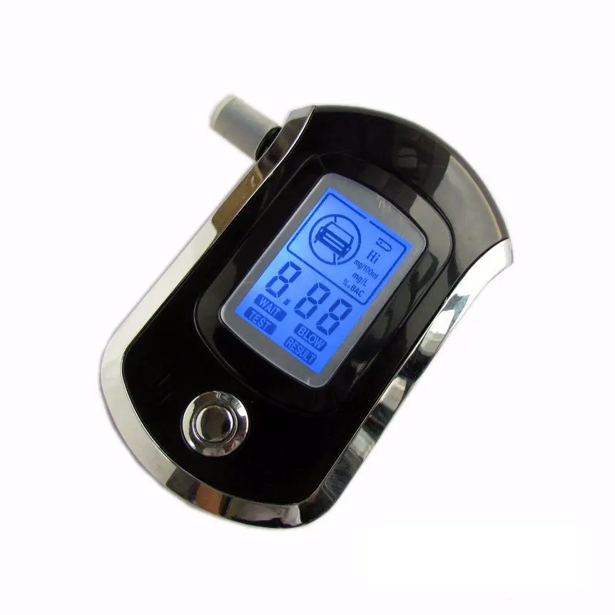 

Hot Sale Professional LCD Screen Display Alcohol Tester Digital Alcohol Detector High Sensitivity Breath Breathalyzer