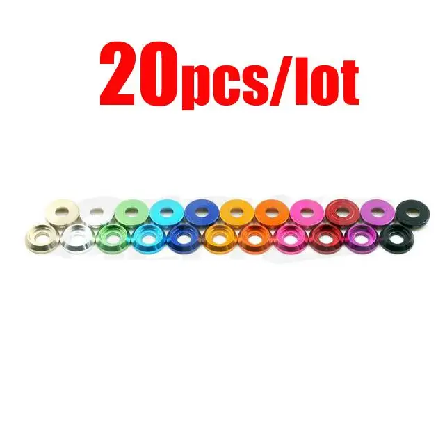 Free Shipping 20pcs M3 colorful Aluminum alloy Gaskets M3 Gasket spacer Washer M3 Spacers for M3 cup head screw round head screw
Free Shipping 20pcs M3 colorful Aluminum alloy Gaskets M3 Gasket spacer Washer M3 Spacers for M3 cup head screw round head screw