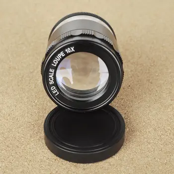Portable Handheld 10x Optical Lens Loupe with Scale Cylindrical Illuminated Magnifier Mganifying Glass with 8 LED Lights
Portable Handheld 10x Optical Lens Loupe with Scale Cylindrical Illuminated Magnifier Mganifying Glass with 8 LED Lights