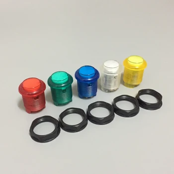 5pcs of Arcade HAPP Style 5V Lit Illuminated Push Button with Built-in LED Lamp Micro-switch 5 colors Available 
5pcs of Arcade HAPP Style 5V Lit Illuminated Push Button with Built-in LED Lamp Micro-switch 5 colors Available