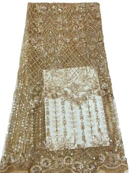 Very high quality shiny sequins french lace fabric embroidery african lace fabric on sale tulle mesh lace bridal party dres ZF05
Very high quality shiny sequins french lace fabric embroidery african lace fabric on sale tulle mesh lace bridal party dres ZF05