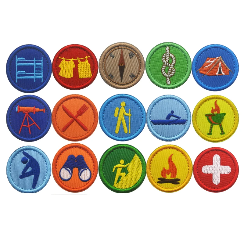 Wholesale 20PCS The Boy Scouts Embroidery Embroidered Patch Patches Military Tactical Armband Fabric Sticker Clothing Accessory
Wholesale 20PCS The Boy Scouts Embroidery Embroidered Patch Patches Military Tactical Armband Fabric Sticker Clothing Accessory