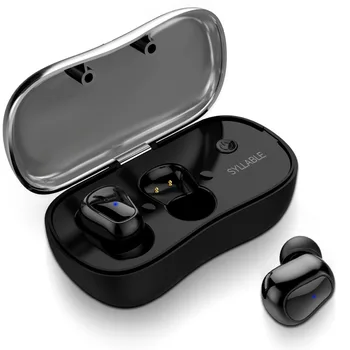 Syllable TWS Bluetooth Wireless Earphones Sports Earphones With Microphone For Android IOS Mini Stereo Earbuds With Charging Box
Syllable TWS Bluetooth Wireless Earphones Sports Earphones With Microphone For Android IOS Mini Stereo Earbuds With Charging Box