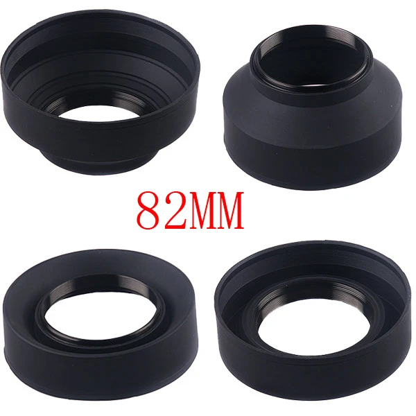 82mm 3-Stage 3 in1 Collapsible Rubber Foldable Lens Hood for canon nikon DSIR Lens camera
82mm 3-Stage 3 in1 Collapsible Rubber Foldable Lens Hood for canon nikon DSIR Lens camera