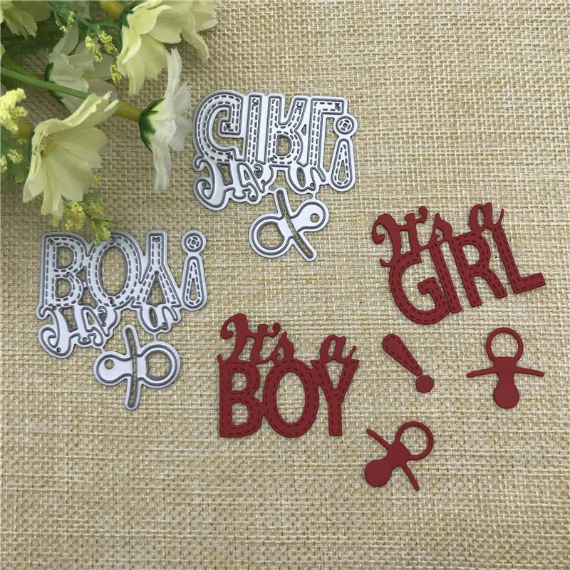 Baby Boy and Baby GIRL Metal cutting dies frame craft cutting die embossing stencil for handmade Paper card making scrapbooking
Baby Boy and Baby GIRL Metal cutting dies frame craft cutting die embossing stencil for handmade Paper card making scrapbooking