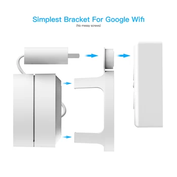 For Google WiFi Wall Mount Bracket,WiFi Accessories for Google Mesh WiFi System and Google WiFi Router Without Messy Wires or Sc
For Google WiFi Wall Mount Bracket,WiFi Accessories for Google Mesh WiFi System and Google WiFi Router Without Messy Wires or Sc