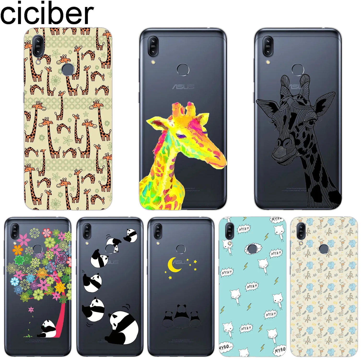 ciciber Phone Case for ASUS Zenfone Max Pro M1 ZB601KL ZB602KL Cover for ZenFone Max Pro M2 ZB631KL ZB633KL Soft Giraffe Panda
ciciber Phone Case for ASUS Zenfone Max Pro M1 ZB601KL ZB602KL Cover for ZenFone Max Pro M2 ZB631KL ZB633KL Soft Giraffe Panda
