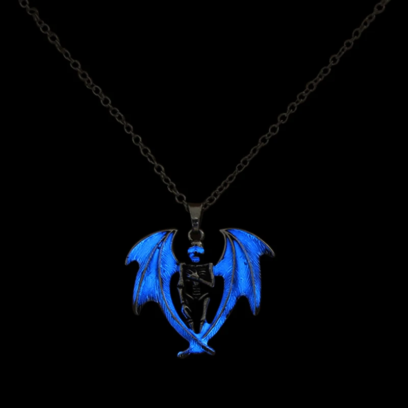 Vintage Bat Luminous Necklaces & Pendants Glow In The Dark Gothic Jewelry Long Necklace For Women Halloween Gift Dropshipping
Vintage Bat Luminous Necklaces & Pendants Glow In The Dark Gothic Jewelry Long Necklace For Women Halloween Gift Dropshipping