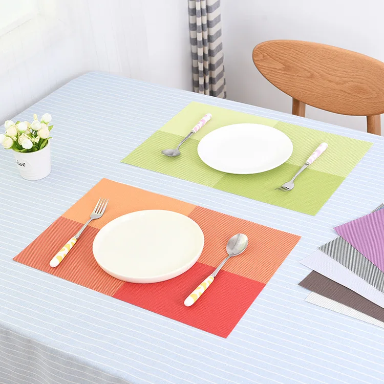 Western PVC Table Mat Plaid Manteles Doilies Cup Mats Coaster Pad Waterproof Heat Resistant Kitchen Dinning Placemats
Western PVC Table Mat Plaid Manteles Doilies Cup Mats Coaster Pad Waterproof Heat Resistant Kitchen Dinning Placemats