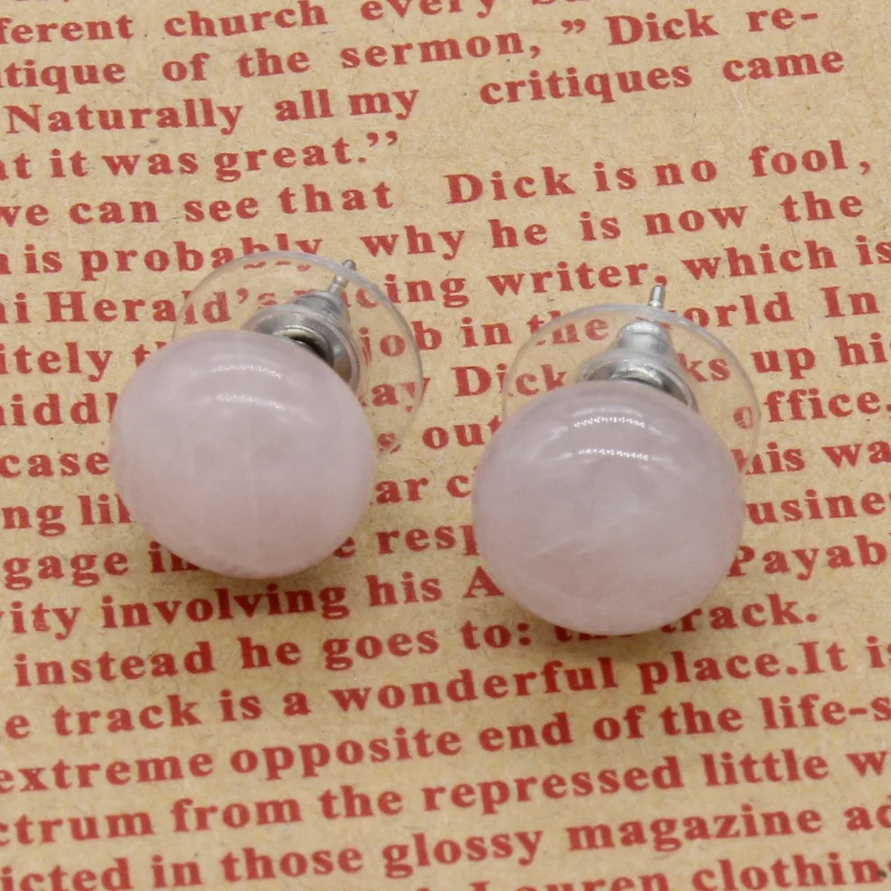 Kraft-beads Silver Plated Bread Shape Stud Earring Natural Rose Pink Quartz Earrings For Women Fashion Jewelry
Kraft-beads Silver Plated Bread Shape Stud Earring Natural Rose Pink Quartz Earrings For Women Fashion Jewelry