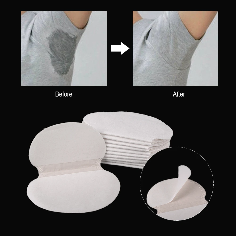 50Pcs Summer Deodorants Armpit Underarm Sweat Pads Disposable Perspiration Absorbing Guard Sweat Pad for Women
50Pcs Summer Deodorants Armpit Underarm Sweat Pads Disposable Perspiration Absorbing Guard Sweat Pad for Women