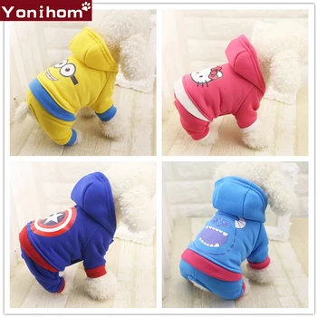 Dog Clothes Cute Cotton Dogs Pets Clothing Four-legs Hoodies Pet Dog Clothes Autumn Winter Hoodie Coat Jumpsuit for Chihuahua
Dog Clothes Cute Cotton Dogs Pets Clothing Four-legs Hoodies Pet Dog Clothes Autumn Winter Hoodie Coat Jumpsuit for Chihuahua