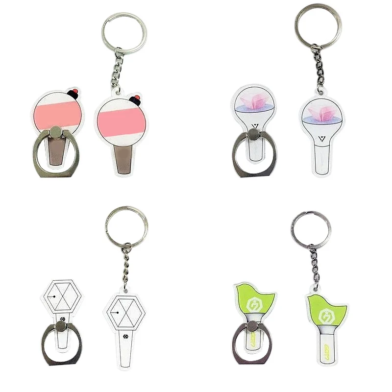 SGDOLL Korea KPOP GOT7 Seventeen EXO Light Stick Finger Ring Phone Stand Holder KeyChain Model Toy Fans Gift Collection New 2019
SGDOLL Korea KPOP GOT7 Seventeen EXO Light Stick Finger Ring Phone Stand Holder KeyChain Model Toy Fans Gift Collection New 2019