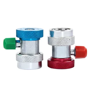 Car Air Condition AC Refrigeration Equment And Fluoride Adjustable Connector Adapter R134a Hi/Lo Quick Connector
Car Air Condition AC Refrigeration Equment And Fluoride Adjustable Connector Adapter R134a Hi/Lo Quick Connector