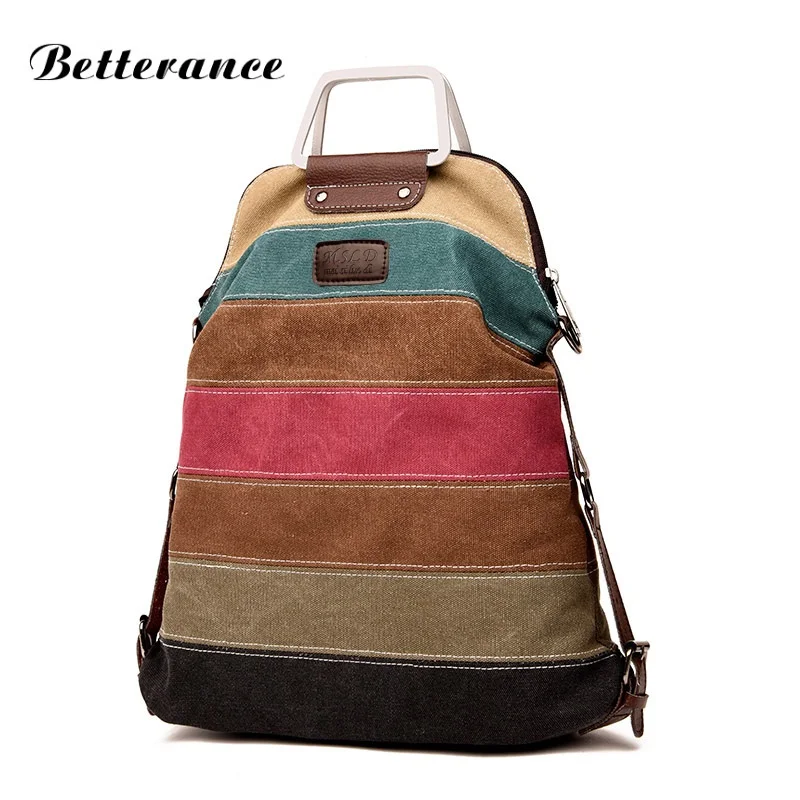 2018 Betterance New Canvas Women Backpack shoulder bags for Girls Female strip Rucksack Mochilas Feminina
2018 Betterance New Canvas Women Backpack shoulder bags for Girls Female strip Rucksack Mochilas Feminina