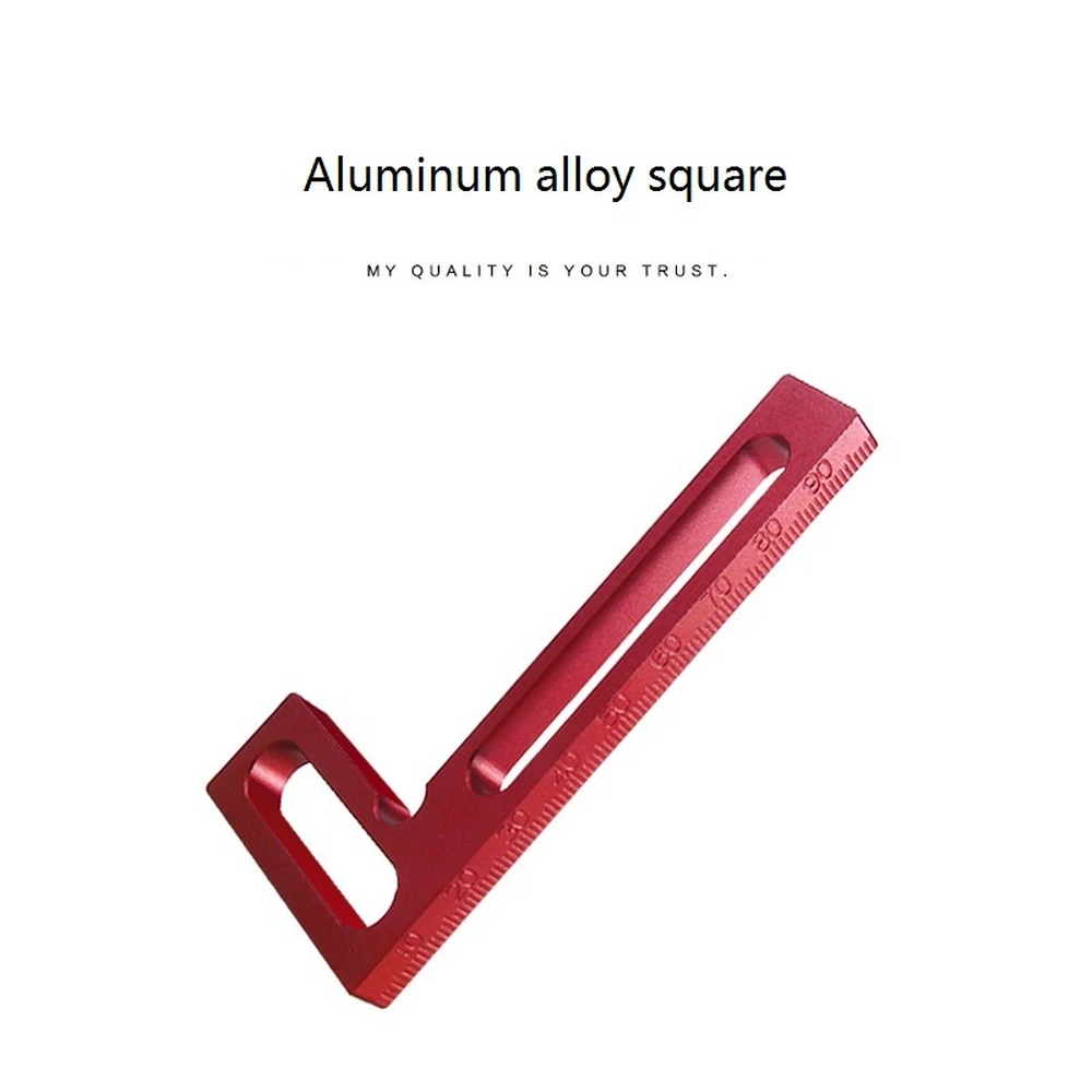 Mini Precision Wood Gauges Woodworking Tools 100mm L-Squre Minisquare Clamping Squares Aluminum Gauge Measurement Tool
Mini Precision Wood Gauges Woodworking Tools 100mm L-Squre Minisquare Clamping Squares Aluminum Gauge Measurement Tool