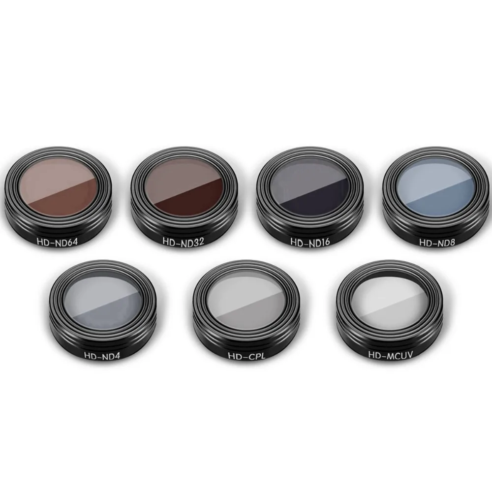 Portable Thread Filter UV ND4 ND8 ND16 ND32 CPL Lens Filters kits for DJI Mavic Air Camera Drone Accessories RC Quadcopter Parts
Portable Thread Filter UV ND4 ND8 ND16 ND32 CPL Lens Filters kits for DJI Mavic Air Camera Drone Accessories RC Quadcopter Parts