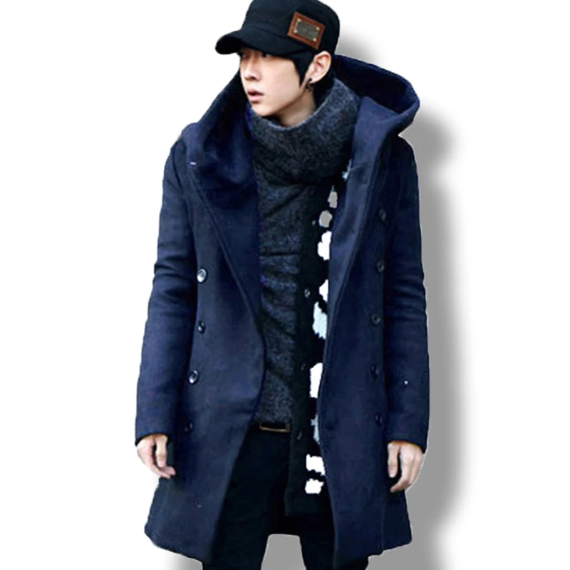 Men's winter vintage long cardigan 2018 male wool & blends hooded coat men manteau homme streetwear Kewlstyle Asian size TR07
Men's winter vintage long cardigan 2018 male wool & blends hooded coat men manteau homme streetwear Kewlstyle Asian size TR07