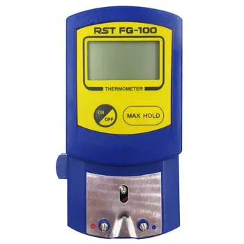 Digital Soldering Iron Tip Thermometer FG-100 Soldering Iron Tip Temperature Tester LCD Display with Thermometer Sensor
Digital Soldering Iron Tip Thermometer FG-100 Soldering Iron Tip Temperature Tester LCD Display with Thermometer Sensor