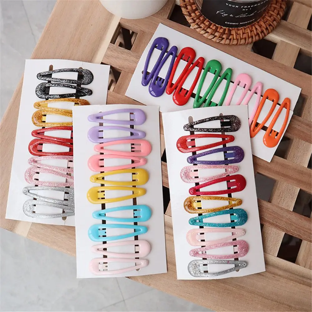 10pcs/set cute Snap Hair Clips Candy Color Bobby Pin Metal Hairpins Barrettes for Children Women Girls Hair Accessories
10pcs/set cute Snap Hair Clips Candy Color Bobby Pin Metal Hairpins Barrettes for Children Women Girls Hair Accessories