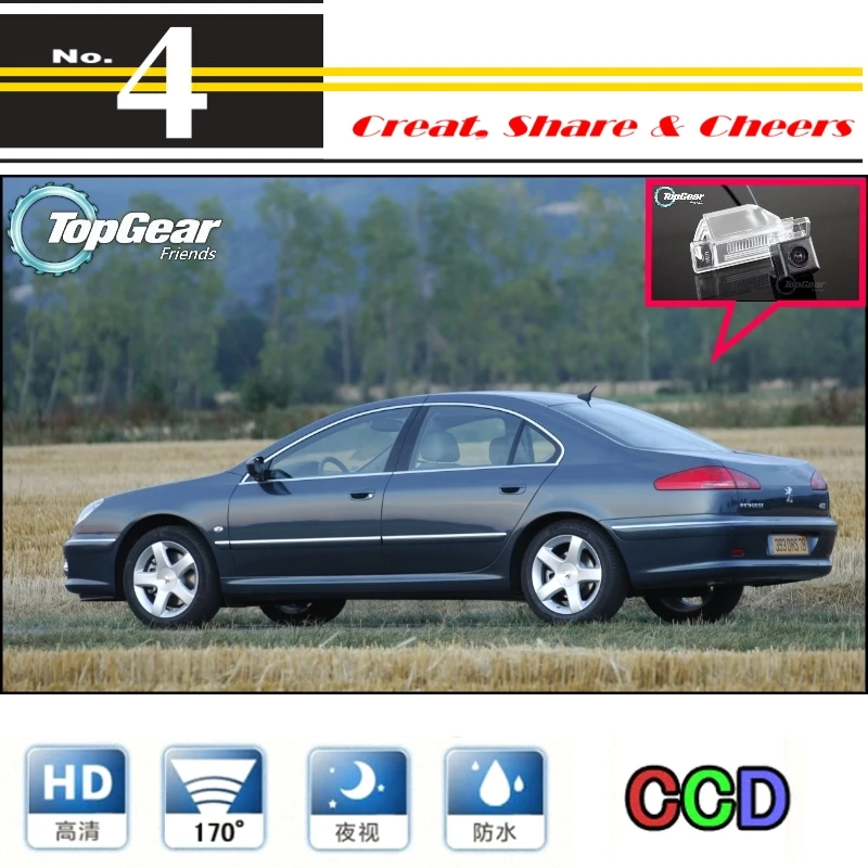 Liislee High Quality Rear View Back Up Camera Car Camera For Peugeot 607 For PAL / NTSC | CCD + RCA
Liislee High Quality Rear View Back Up Camera Car Camera For Peugeot 607 For PAL / NTSC | CCD + RCA