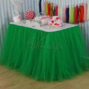 Green 100cm x 80cm Tulle Tutu Table Skirt Custom Wonderland Tulle Table Skirting Wedding Birthday Baby Shower Party Decoration
Green 100cm x 80cm Tulle Tutu Table Skirt Custom Wonderland Tulle Table Skirting Wedding Birthday Baby Shower Party Decoration