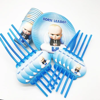 60PCS/LOT BABY BOSS THEME DISPOSABLE TABLEWARE SET LITTLE BOSS THEME BIRTHDAY PARTY DECORATIONS LITTLE BOSS PLATES CUPS STRAWS
60PCS/LOT BABY BOSS THEME DISPOSABLE TABLEWARE SET LITTLE BOSS THEME BIRTHDAY PARTY DECORATIONS LITTLE BOSS PLATES CUPS STRAWS
