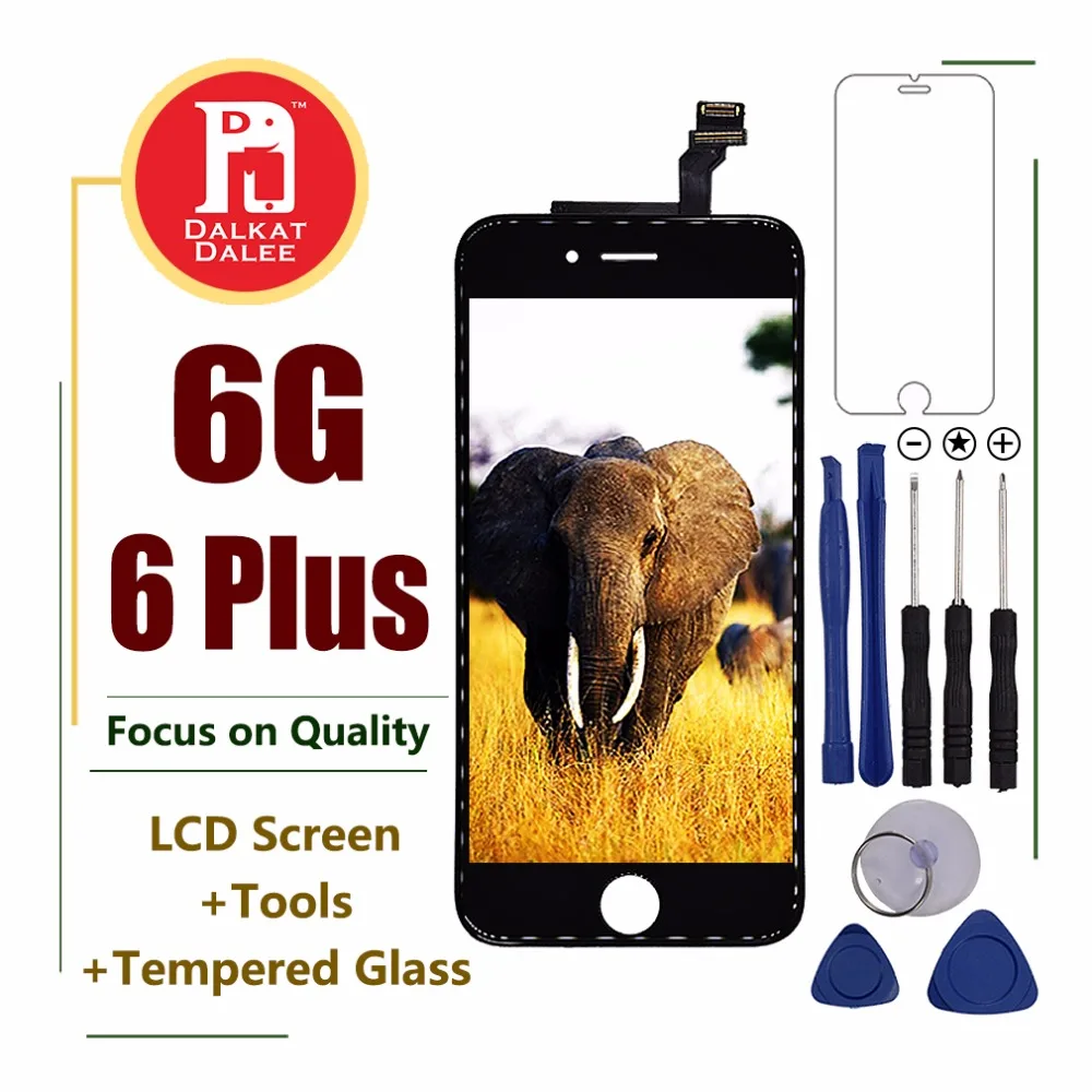 1Pcs Grade AAA LCD For iPhone 6 6 Plus Display Touch Screen Digitizer Replacement Full Assembly for Apple iphone 6 lcd With Tool
1Pcs Grade AAA LCD For iPhone 6 6 Plus Display Touch Screen Digitizer Replacement Full Assembly for Apple iphone 6 lcd With Tool