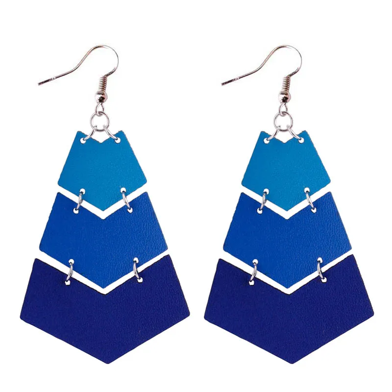 ZWPON Gold Leather V Earrings for Women Geometric Chevron Statement Earrings 2018 Fashion Earrings Jewelry oorbellen Wholesale
ZWPON Gold Leather V Earrings for Women Geometric Chevron Statement Earrings 2018 Fashion Earrings Jewelry oorbellen Wholesale