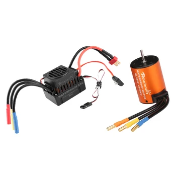 3650 4300KV Motor ,3.175mm Sensorless ,with 60A ESC Brushless ,Waterproof Combo Set
3650 4300KV Motor ,3.175mm Sensorless ,with 60A ESC Brushless ,Waterproof Combo Set