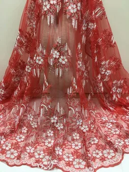 2018 Latest Nigerian Laces Fabrics With Beaded Stones High Quality Tulle African Laces Fabric Wedding African French Tulle Lace
2018 Latest Nigerian Laces Fabrics With Beaded Stones High Quality Tulle African Laces Fabric Wedding African French Tulle Lace