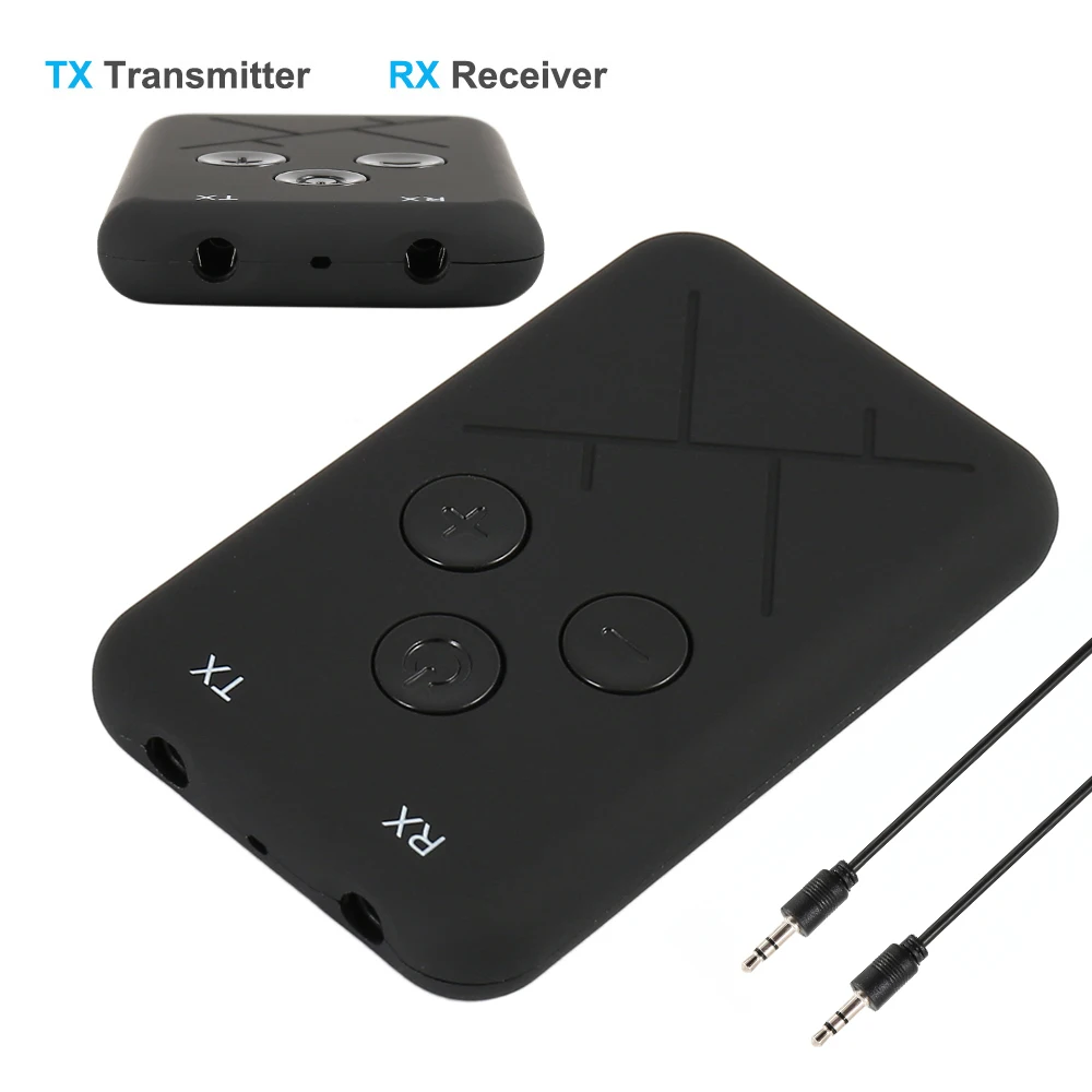 2 in 1 Wireless Bluetooth Transmitter Receiver Adapter Stereo Audio Music Adapter with 3.5mm Audio Cable / USB Charging Line
2 in 1 Wireless Bluetooth Transmitter Receiver Adapter Stereo Audio Music Adapter with 3.5mm Audio Cable / USB Charging Line