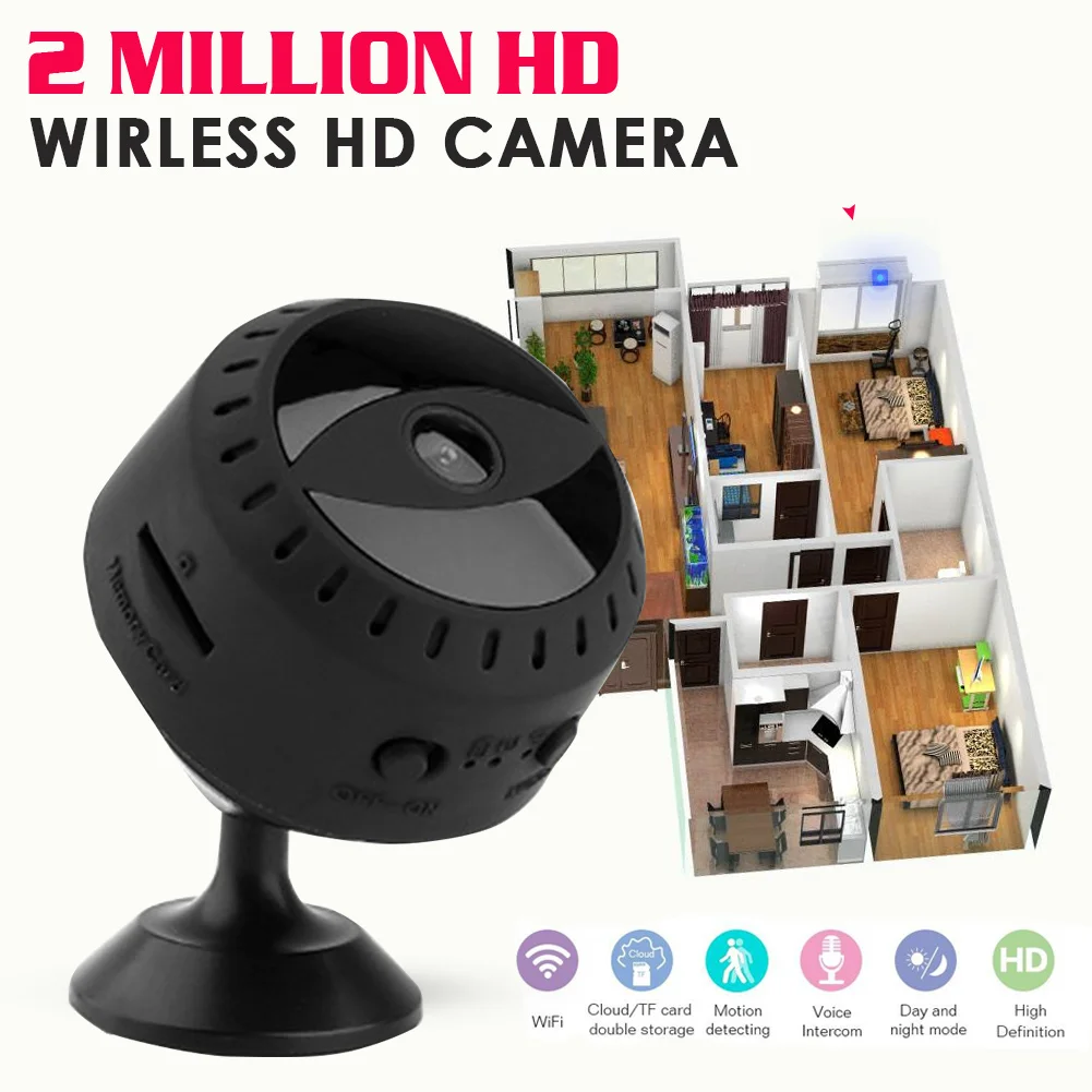 Infrared Night Vision WIFI Mini Camera Portable Video Recorder WIFI Mini DV Recording 1080P WIFI Micro Camera
Infrared Night Vision WIFI Mini Camera Portable Video Recorder WIFI Mini DV Recording 1080P WIFI Micro Camera