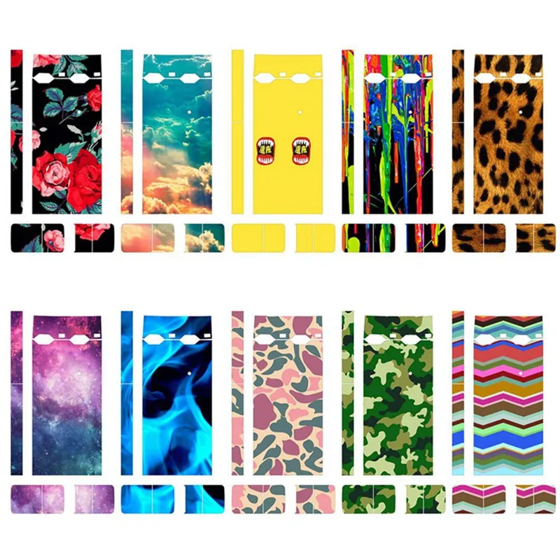 Skin Protector Adhesive Printing Label 10 Patterns Available Vape Accessories For JUUL
Skin Protector Adhesive Printing Label 10 Patterns Available Vape Accessories For JUUL
