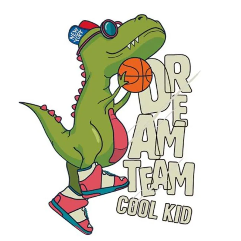 Basketball PVC Patch dinosaur deal with it Clothes Heat Transfer Printing T shirt iron on patches for clothing girl Stickers
Basketball PVC Patch dinosaur deal with it Clothes Heat Transfer Printing T shirt iron on patches for clothing girl Stickers