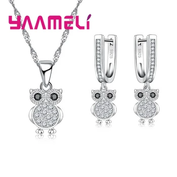 Necklace Earrings Set Animal Series Cat Head Nighthawk Styling 925 Sterling Silver Girl Birthday Gift For Women Lady
Necklace Earrings Set Animal Series Cat Head Nighthawk Styling 925 Sterling Silver Girl Birthday Gift For Women Lady