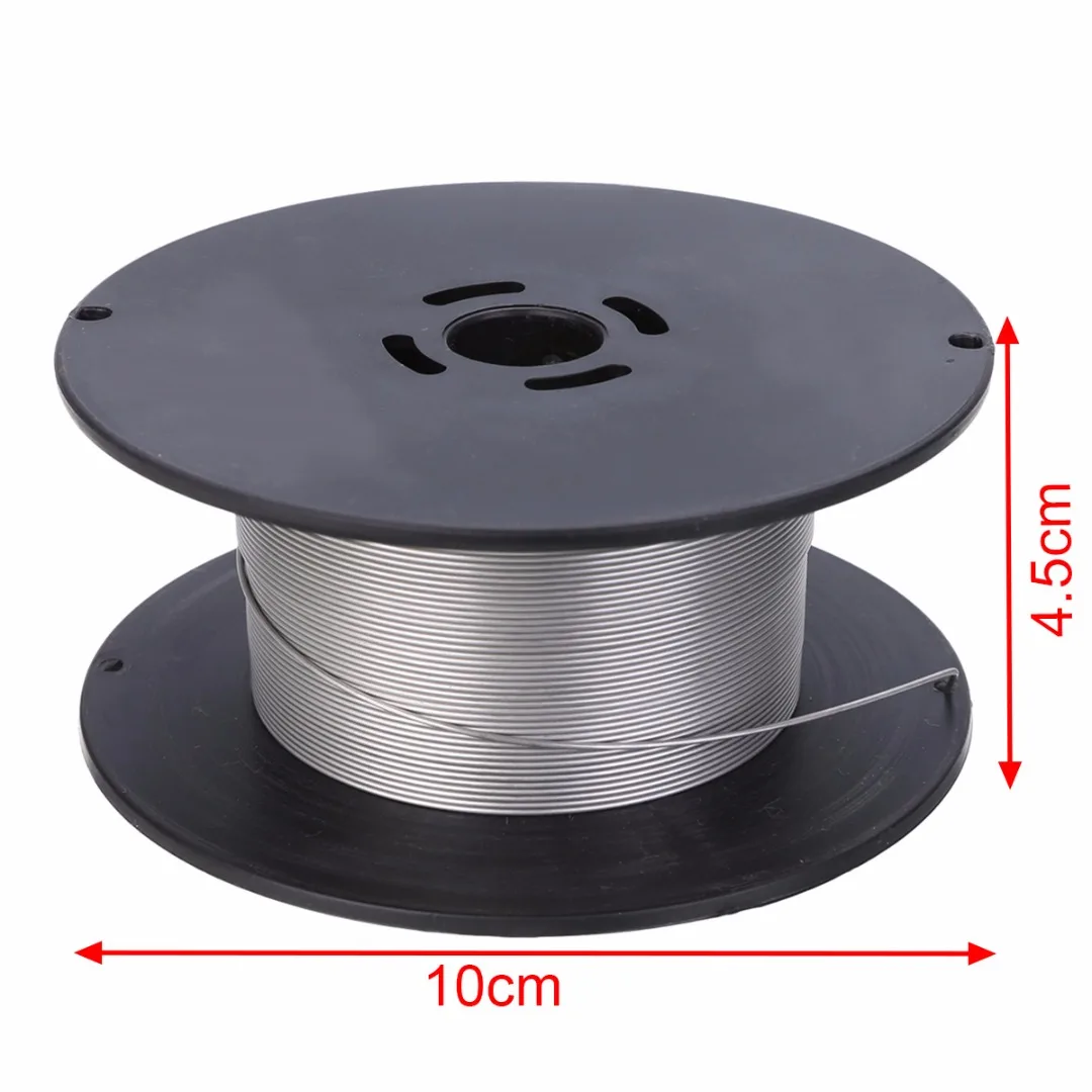 1 Roll Stainless Steel Welding Wire Spool 0.8mm Diameter 500g Solid Core