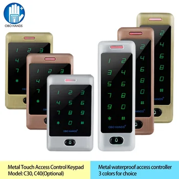 Standalone RFID Access Control Keypad Proximity 125KHz Controller IP65 Waterproof for Door lock System Wiegand 26/34 Card Reader
Standalone RFID Access Control Keypad Proximity 125KHz Controller IP65 Waterproof for Door lock System Wiegand 26/34 Card Reader