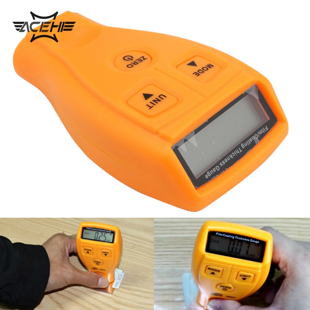 LCD Digital Coating Thickness Gauge Portable Paint/Film Coating Measurement Feeler Gauge Thickness Measuring Device Range0-1.8mm
LCD Digital Coating Thickness Gauge Portable Paint/Film Coating Measurement Feeler Gauge Thickness Measuring Device Range0-1.8mm