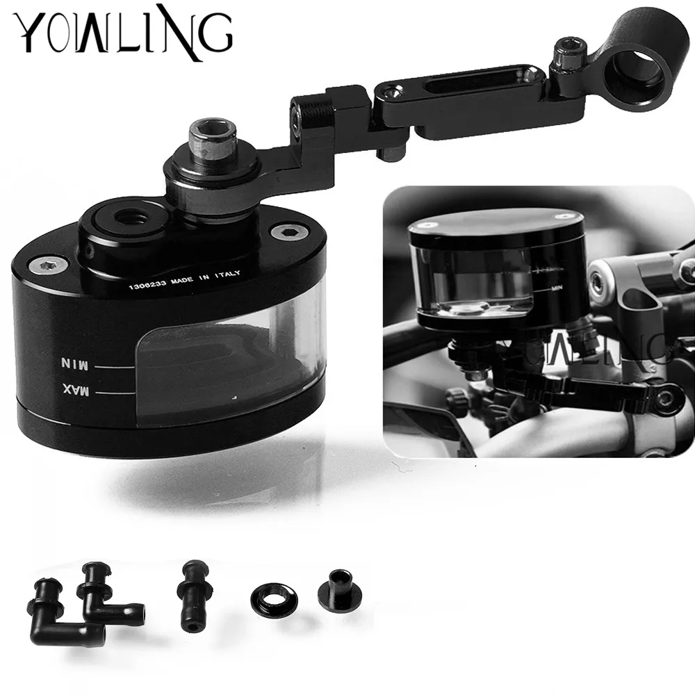 CNC Front Brake Fluid Reservoir Clutch Tank Oil Fluid Cup Pump Cylinder Bracket FOR YZF R3 R1 R6 XMAX 125 200 400 MT-09 MT-07
CNC Front Brake Fluid Reservoir Clutch Tank Oil Fluid Cup Pump Cylinder Bracket FOR YZF R3 R1 R6 XMAX 125 200 400 MT-09 MT-07