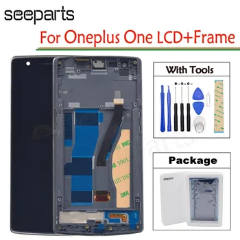 One Plus Oneplus 1 LCD Display Touch Screen Digitizer Assembly With Frame For 5.5" Oneplus One A0001 Oneplus 1 LCD
One Plus Oneplus 1 LCD Display Touch Screen Digitizer Assembly With Frame For 5.5" Oneplus One A0001 Oneplus 1 LCD