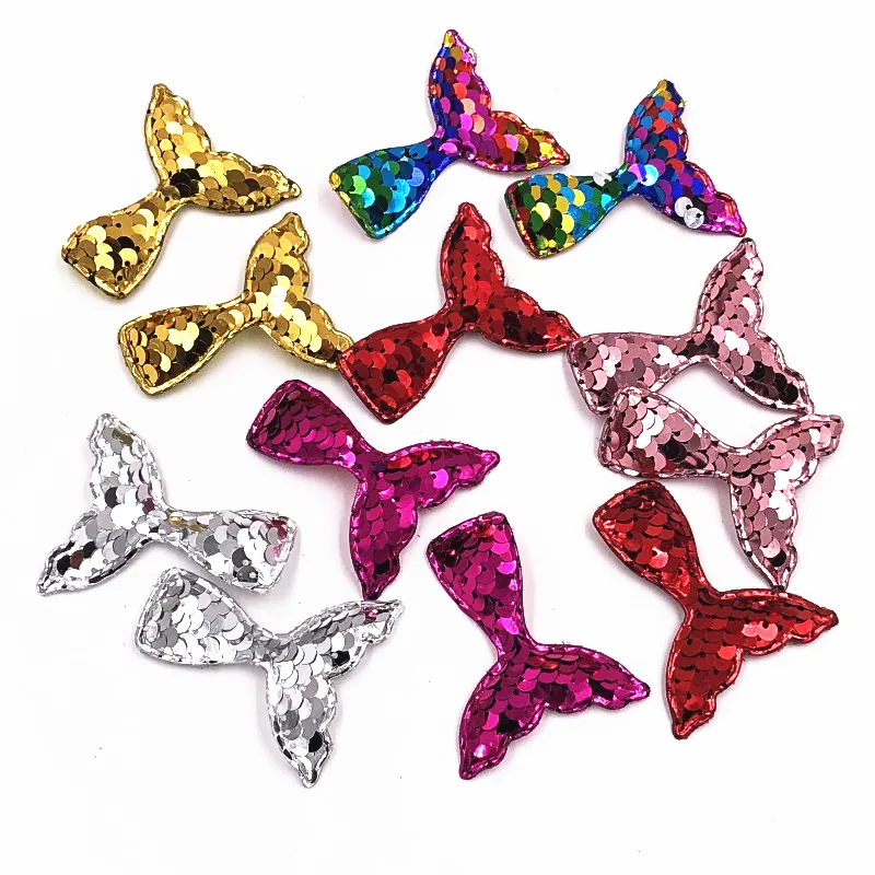 5Pcs/lot Mermaid tail Shiny Sequins Non Woven Felt Fabric Polyester Cloth Felts Appliques DIY Bundle For Sewing Dolls Crafts
5Pcs/lot Mermaid tail Shiny Sequins Non Woven Felt Fabric Polyester Cloth Felts Appliques DIY Bundle For Sewing Dolls Crafts